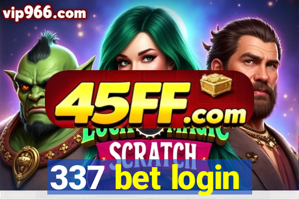 337 bet login